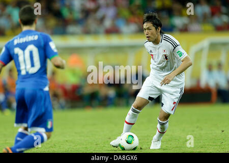 Yasuhito Endo (JPN), 19. Juni 2013 - Fußball / Fußball: FIFA-Konföderationen-Pokal-Brasilien-2013, Gruppe A match zwischen Italien 4-3 Japan bei Arena Pernambuco, Recife, Brasilien. (Foto: AFLO) Stockfoto