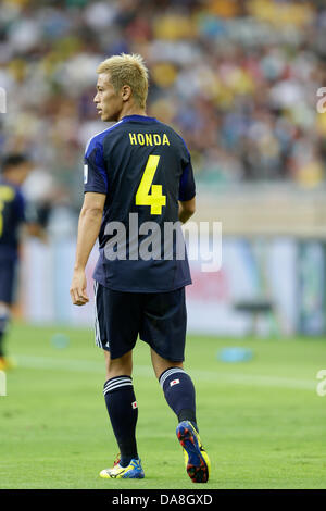 Keisuke Honda (JPN), 22. Juni 2013 - Fußball / Fußball: FIFA Confederations Cup Brasilien 2013 Gruppe A match zwischen Japan 1-2 Mexiko im Estadio Mineirão, Belo Horizonte, Brasilien. (Foto: AFLO) Stockfoto