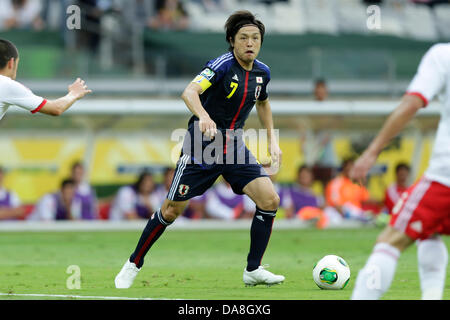 Yasuhito Endo (JPN), 22. Juni 2013 - Fußball / Fußball: FIFA Confederations Cup Brasilien 2013 Gruppe A match zwischen Japan 1-2 Mexiko im Estadio Mineirão, Belo Horizonte, Brasilien. (Foto: AFLO) Stockfoto