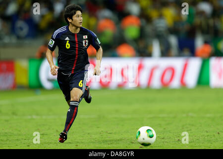 Atsuto Uchida (JPN), 22. Juni 2013 - Fußball / Fußball: FIFA Confederations Cup Brasilien 2013 Gruppe A match zwischen Japan 1-2 Mexiko im Estadio Mineirão, Belo Horizonte, Brasilien. (Foto: AFLO) Stockfoto