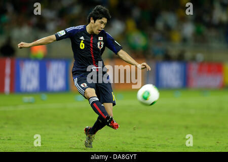 Atsuto Uchida (JPN), 22. Juni 2013 - Fußball / Fußball: FIFA Confederations Cup Brasilien 2013 Gruppe A match zwischen Japan 1-2 Mexiko im Estadio Mineirão, Belo Horizonte, Brasilien. (Foto: AFLO) Stockfoto