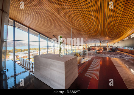 Saffire Freycinet, Luxus Lodge Unterkunft im Freycinet National Park Tasmanien, Australien. Stockfoto