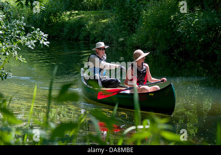 Fluß Bure, Coltishall, Norfolk, england Stockfoto