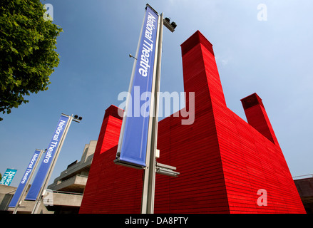 Die Schuppen am Londoner National Theatre, South Bank, Stockfoto