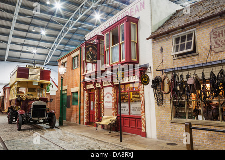 England, Hampshire, Basingstoke, Meilensteine Living History Museum Stockfoto