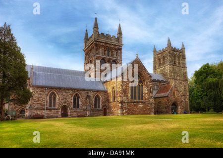 Wimborne Minster, Dorset, Großbritannien Stockfoto