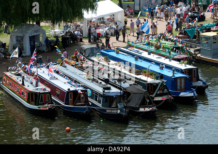 Stratford River Festival, London, UK Stockfoto