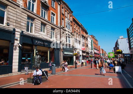 Earl Street North street Dublin Irland Mitteleuropa Stockfoto