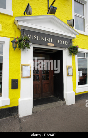 Mishnish Hotel in Tobermory, Isle of Mull Stockfoto