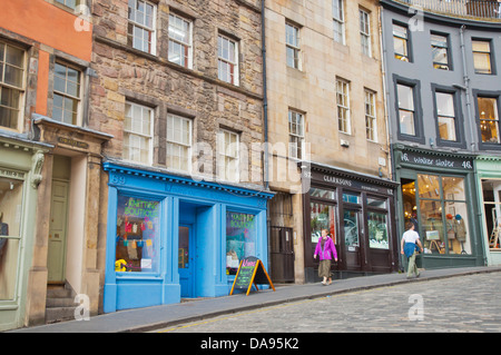 Weststraße Bogen aus Grassmarket Altstadt Edinburgh Schottland Großbritannien UK Europe Stockfoto