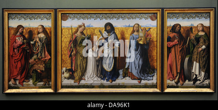 Meister des Saint Bartholomew Altarpiece (1475-1510), ca.1500-1510. Eiche. Alte Pinakothek. München. Deutschland. Stockfoto