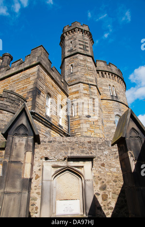 Haus des Gouverneurs Mitteleuropas Calton Hill Edinburgh Schottland Großbritannien UK Stockfoto