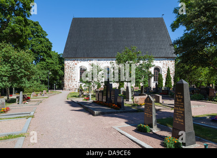 Siuntio St.-Petri Kirche Stockfoto