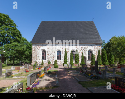 Siuntio St.-Petri Kirche Stockfoto