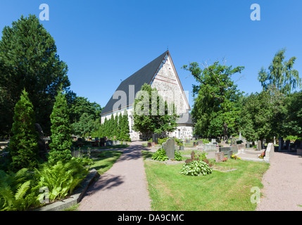 Siuntio St.-Petri Kirche Stockfoto