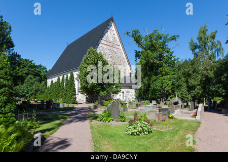 Siuntio St.-Petri Kirche Stockfoto