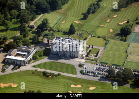 Luftaufnahme von Moor Park Golf Club in der Nähe von Rickmansworth, Hertfordshire Stockfoto