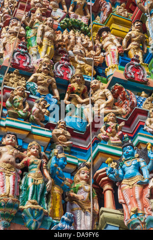 Asien, Myanmar, Burma, Yangon, Rangun, Shri Kali Hindu, Shri Kali Tempel, Hindi, Hinduismus, Tempel, Tempel Stockfoto