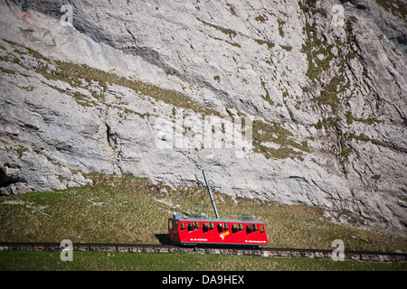 Schweiz, Kanton Luzern, Pilatus Bahnen Stockfoto