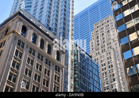 Die Innenstadt von Bürogebäude - Commerce Court - im Bankenviertel, Toronto, Ontario, Kanada. Stockfoto