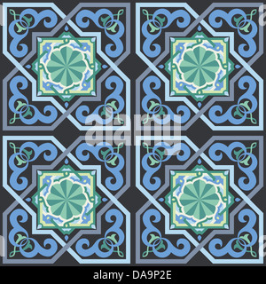 Nahtlose maurischen Stilmuster Stockfoto