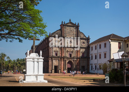 Indien, Süd-Indien, Asien, Goa, Stadt, Weltkulturerbe, Bom Jesus Basilica, St. Francisco Javier, Basilika, Bom Jesus, Stadt, Welt Stockfoto