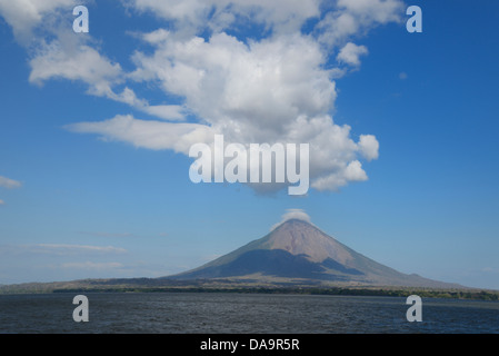 Mittelamerika, Nicaragua, Rivas, Isla Ometepe, UNESCO, Biosphärenreservat, Preserve, Vulkan, Konzeption, Lago Nicaragua, Berg, Lak Stockfoto