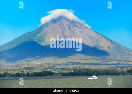 Mittelamerika, Nicaragua, Rivas, Isla Ometepe, UNESCO, Biosphärenreservat, Preserve, Vulkan, Konzeption, Lago Nicaragua, Berg, Lak Stockfoto