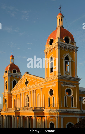 Mittelamerika, Nicaragua, Granada, koloniale, Stadt, Kathedrale, Kirche Stockfoto