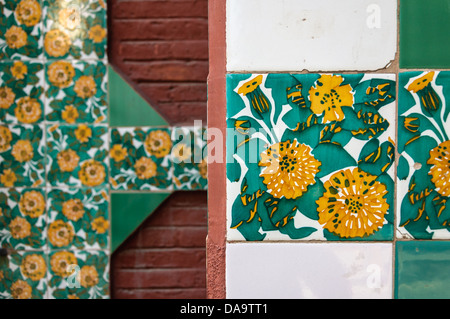 Casa Vicens, modernistisches Meisterwerk von Antoni Gaudi. Barcelona, Spanien. Stockfoto