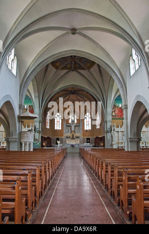 Schweiz, Kanton Zug, Zug, St. Michael Kirche Stockfoto