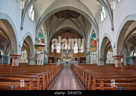 Schweiz, Kanton Zug, Zug, St. Michael Kirche Stockfoto