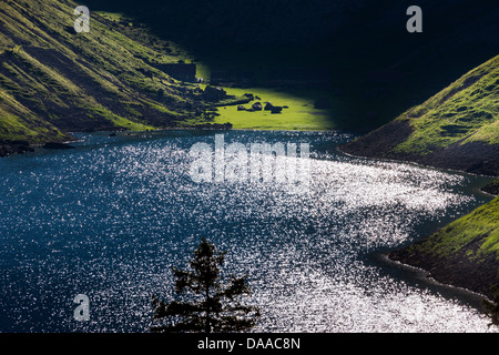 Fälensee, Schweiz, Europa, Kanton Appenzell Innerrhoden, Alpstein, Alm, See, Bergsee Stockfoto