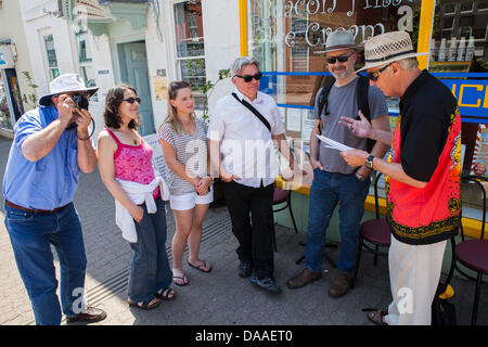 Ledbury Poetry Festival. Ledbury. Herefordshire. Vereinigtes Königreich. Stockfoto