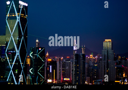Skyline von Shenzhen, China Stockfoto