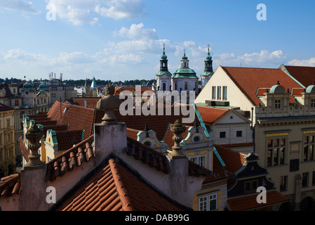 Region Europa, Tschechische Republik, Mittelböhmen, Prag. Prag Altstädter Ring, Teynkirche Stockfoto