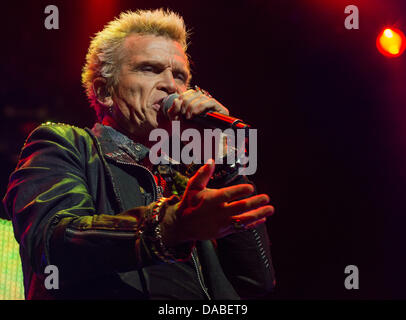 Billy Idol die live Stockfoto