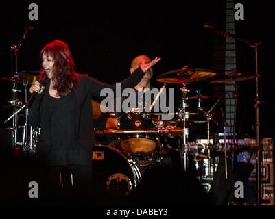 Pat Benatar die live Stockfoto