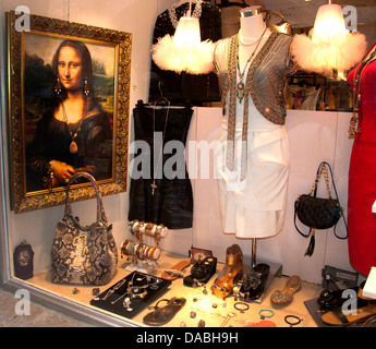 Mona Lisa (Leonardo da Vinci) Saint-Paul de Vence Frankreich Cote d ' Azur Art Gallery Stockfoto
