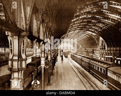 London Paddington Bahnhof Station viktorianischen Zeit Stockfoto