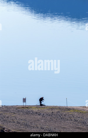 Schöne ruhige Szenen aus Lake Eildon in Victoria's High Country. Australien. Stockfoto