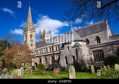 Llandaff Cathedral, Llandaff, Cardiff, Wales, Vereinigtes Königreich, Europa Stockfoto