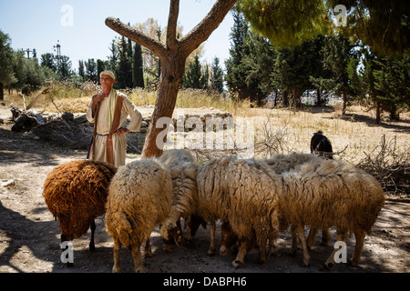 Nazareth Village, Neuerstellung von Nazareth in der Zeit von Jesus von Nazareth, unteren Galiläa Region, Israel, Naher Osten Stockfoto