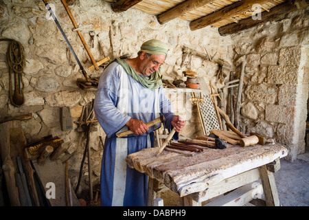 Nazareth Village, Neuerstellung von Nazareth in der Zeit von Jesus von Nazareth, unteren Galiläa Region, Israel, Naher Osten Stockfoto