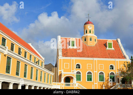 Fort-Kirche in Fort Amsterdam, Punda Bezirk, der UNESCO, Willemstad, Curacao, Antillen, Niederländische Antillen, Karibik Stockfoto