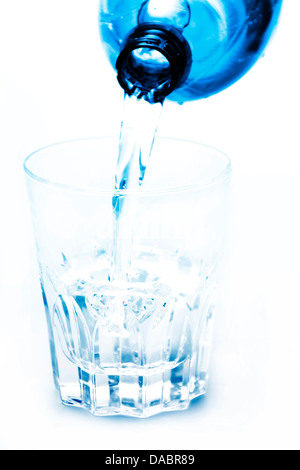 frisches Wasser gießen Stockfoto