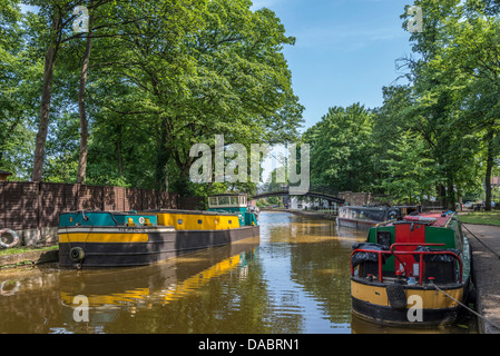 Der Bridgewater Kanal bei Worsley, Manchester, North West England. Stockfoto