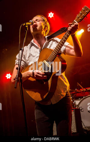 Segrate Mailand Italien. 9. Juli 2013. DIE LUMINEERS amerikanische Folk-Rock-Band im Circolo Magnolia während un Altro Festival 2013" Credit tritt: Rodolfo weitertransferiert/Alamy Live News Stockfoto