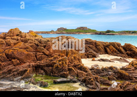 Grandes Rocques, Fort, Guernsey, Großbritannien Stockfoto