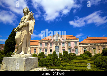 Ballsaal Flügel, Palacio de Queluz, Lissabon, Portugal, Süd-West-Europa Stockfoto